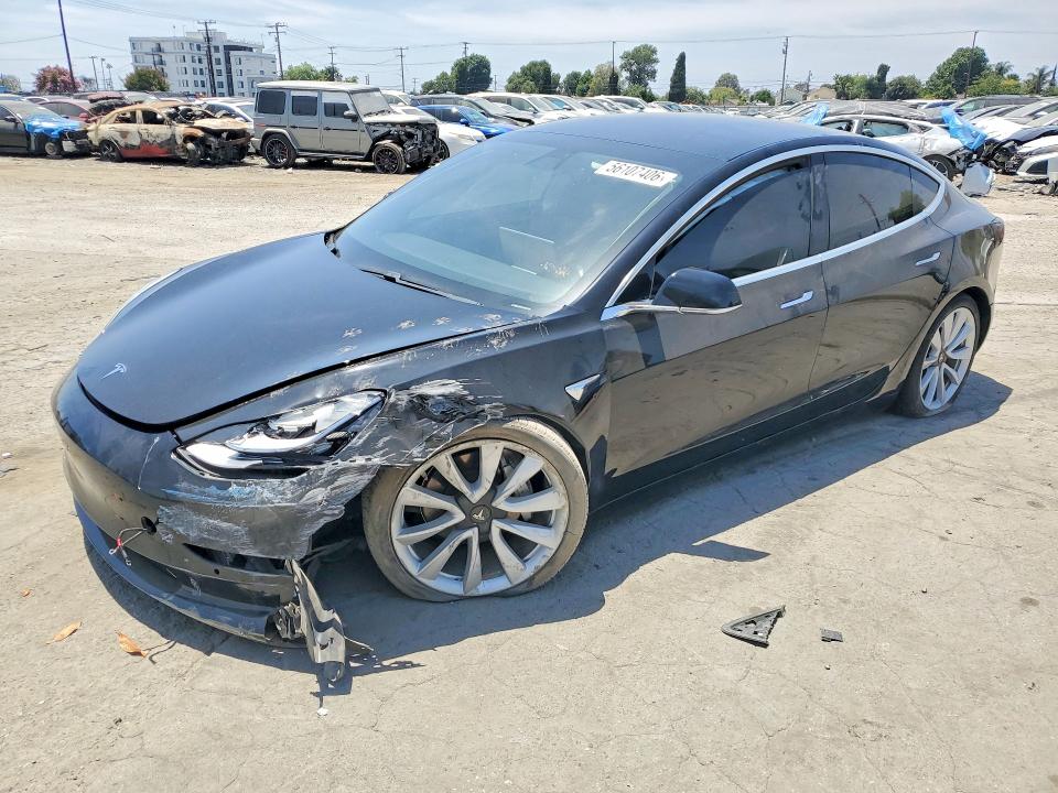 56107406 :رقم المزاد ، 5YJ3E1EAXLF645489 vin ، 2020 Tesla Model 3 مزاد بيع