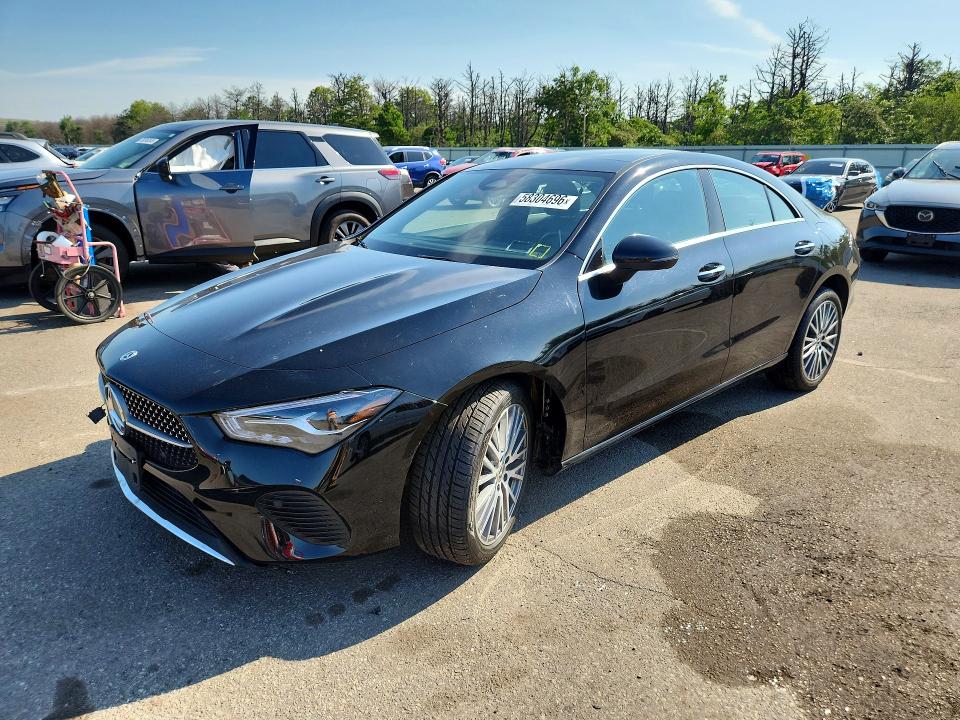 2025 Mercedes-benz Cla მანქანა იყიდება აუქციონზე, vin: W1K5J4HB5SN542965, აუქციონის ნომერი: 58304696