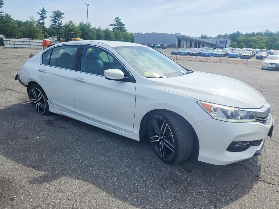 2017 Honda Accord მანქანა იყიდება აუქციონზე, vin: 1HGCR2F6XHA129560, აუქციონის ნომერი: 56727316