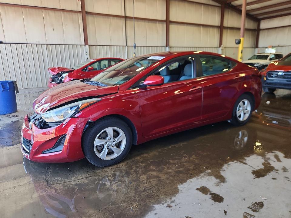 Продаж на аукціоні авто 2014 Hyundai Elantra, vin: 5NPDH4AE8EH535471, номер лоту: 56037436