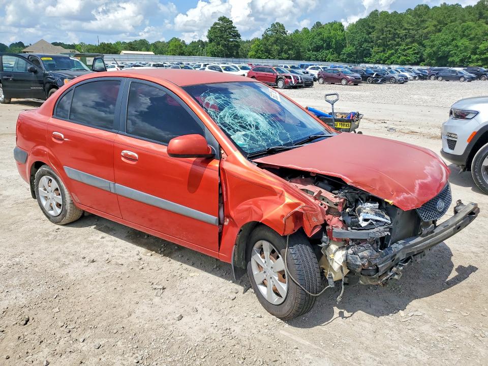 2008 Kia Rio მანქანა იყიდება აუქციონზე, vin: KNADE123486322839, აუქციონის ნომერი: 56337196