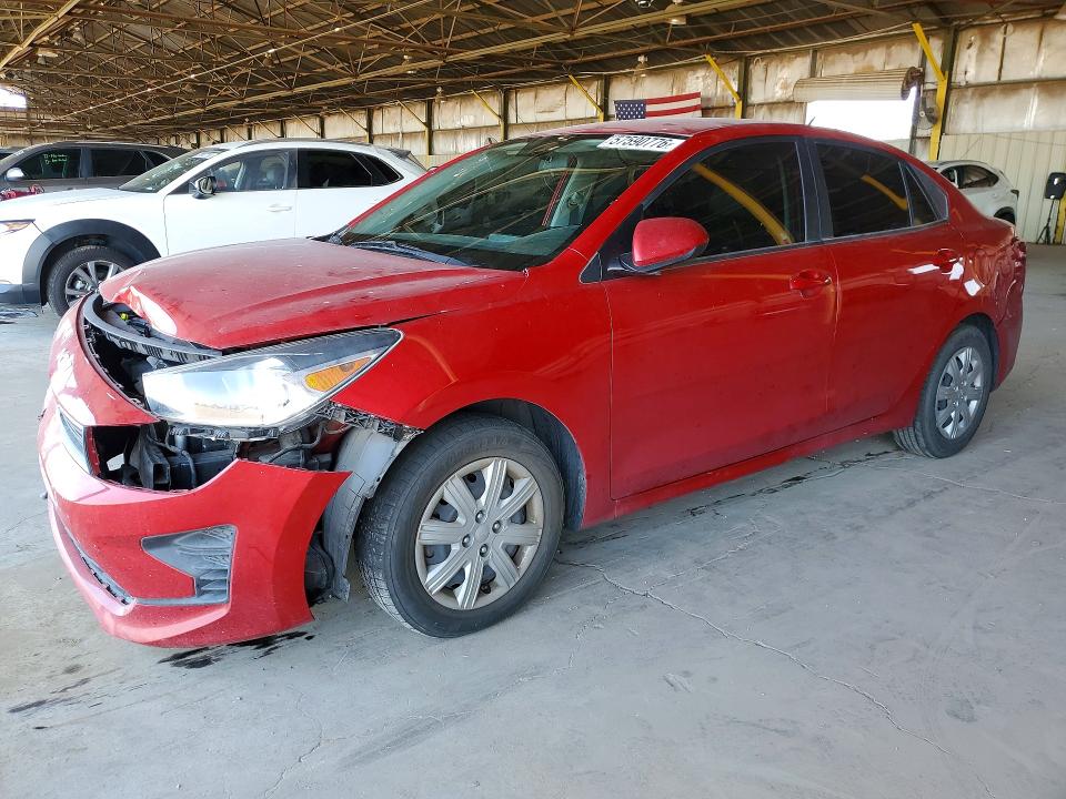57590776 :رقم المزاد ، 3KPA24AD8NE466183 vin ، 2022 Kia Rio مزاد بيع