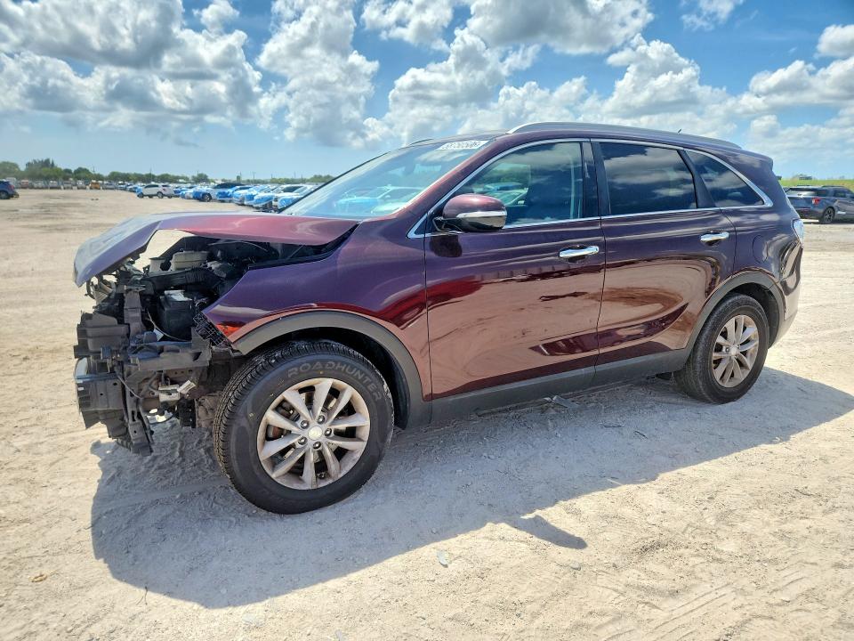 2018 Kia Sorento მანქანა იყიდება აუქციონზე, vin: 5XYPG4A57JG394197, აუქციონის ნომერი: 58750506