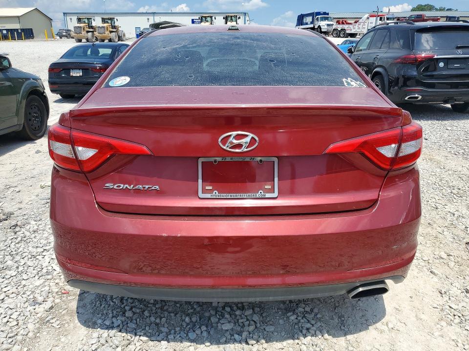 2015 Hyundai Sonata მანქანა იყიდება აუქციონზე, vin: 5NPE24AF7FH001989, აუქციონის ნომერი: 57003036