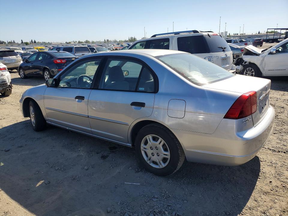 2001 Honda Civic მანქანა იყიდება აუქციონზე, vin: 2HGES16551H614758, აუქციონის ნომერი: 56439926