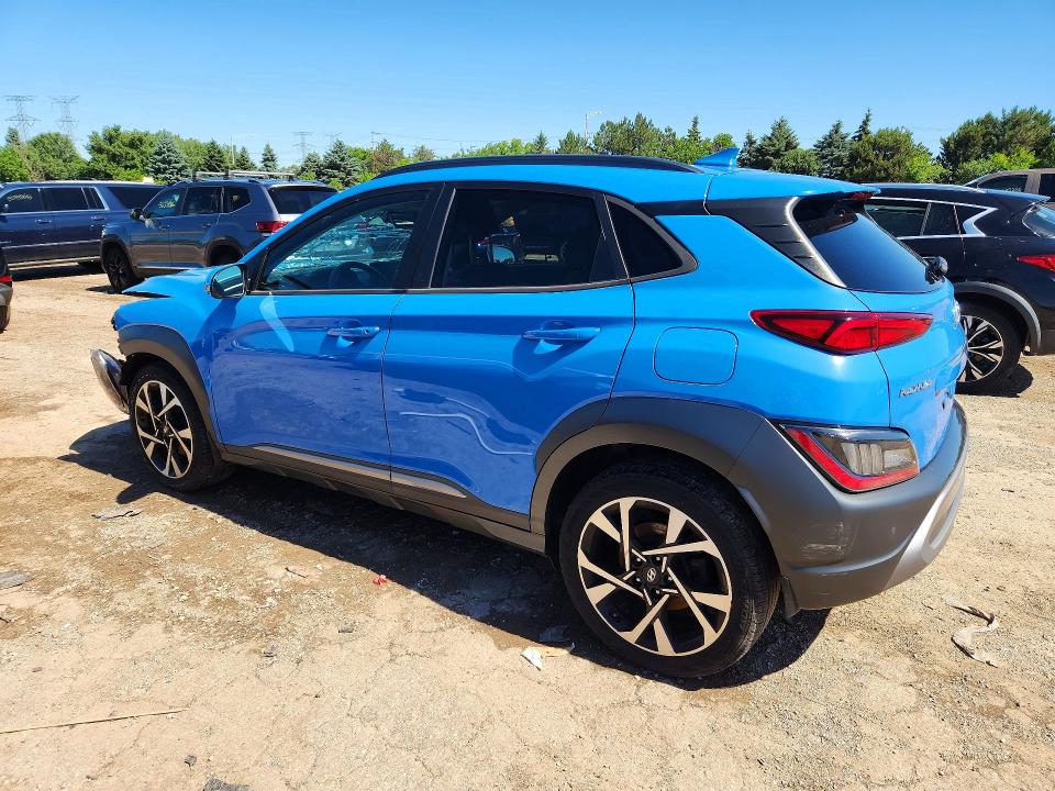 57074746 :رقم المزاد ، KM8K5CA36NU790811 vin ، 2022 Hyundai Kona مزاد بيع
