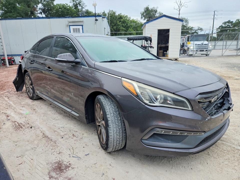 56313326 :رقم المزاد ، 5NPE34AF5HH480512 vin ، 2017 Hyundai Sonata مزاد بيع