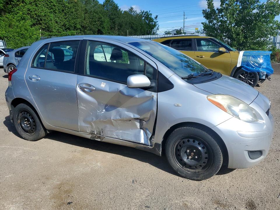 57140196 :رقم المزاد ، JTDKT4K38B5329579 vin ، 2011 Toyota Yaris مزاد بيع
