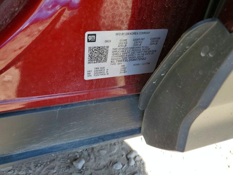 Продажа на аукционе авто 2025 Chevrolet Trailblazer, vin: KL79MTSL0SB078562, номер лота: 55899646