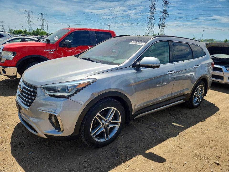 2019 Hyundai Santa Fe Xl მანქანა იყიდება აუქციონზე, vin: KM8SRDHF9KU297663, აუქციონის ნომერი: 56067886