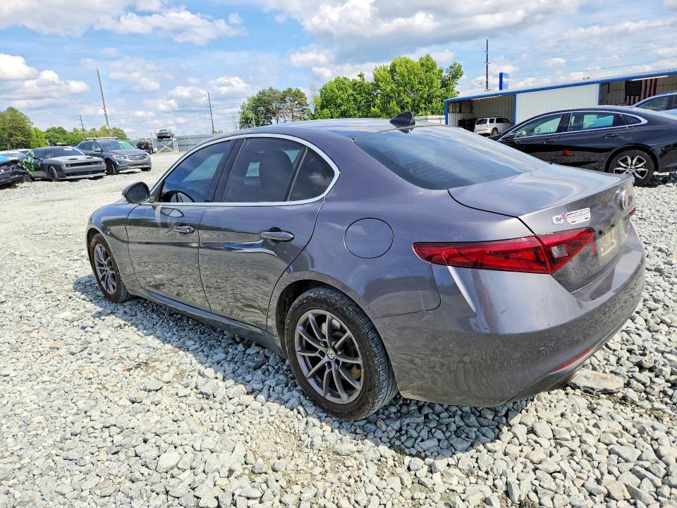 57941186 :رقم المزاد ، ZARFAEDN7J7566715 vin ، 2018 Alfa Romeo Giulia مزاد بيع