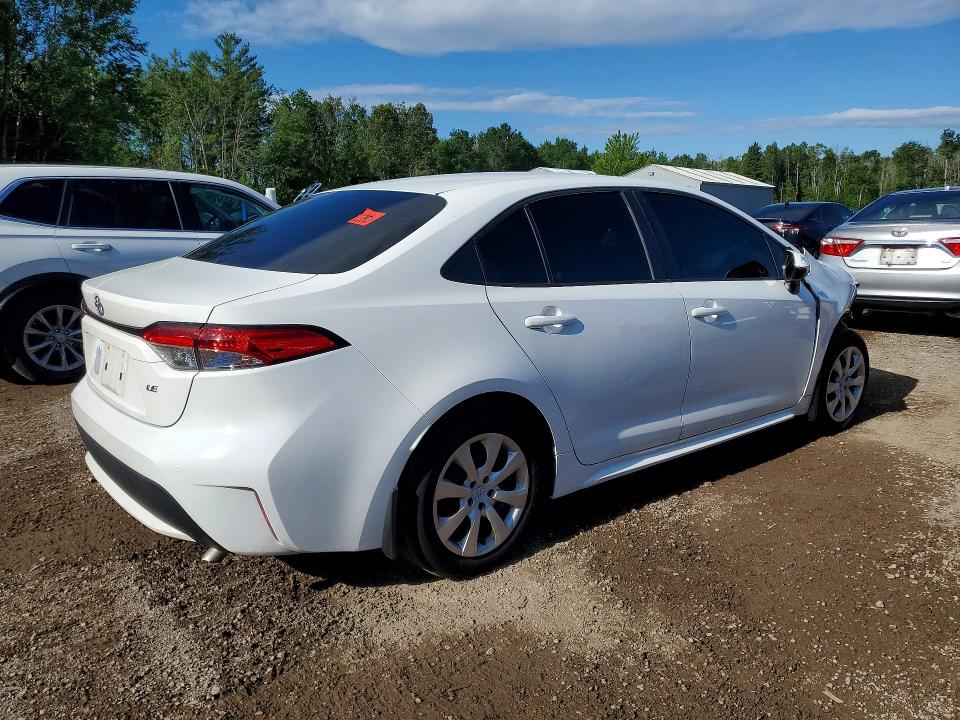 Aukcja sprzedaży 2020 Toyota Corolla, vin: 5YFBPRBEXLP033194, numer aukcji: 57498166