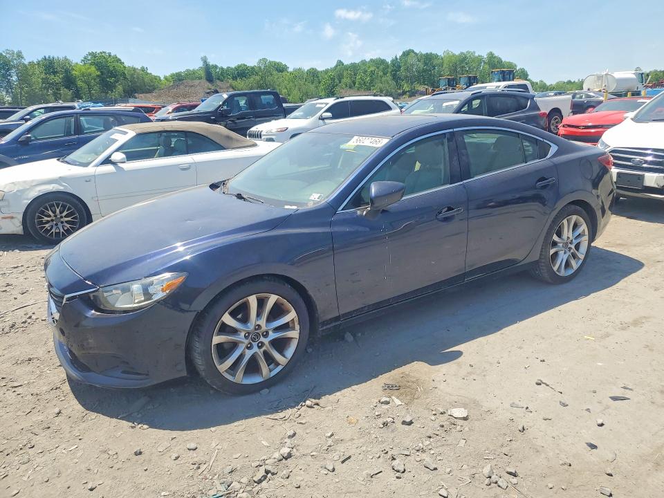 2015 Mazda 6 მანქანა იყიდება აუქციონზე, vin: JM1GJ1V66F1168176, აუქციონის ნომერი: 56027466