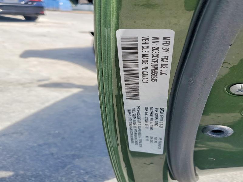 2023 Dodge Challenger მანქანა იყიდება აუქციონზე, vin: 2C3CDZFJ6PH550285, აუქციონის ნომერი: 85635845