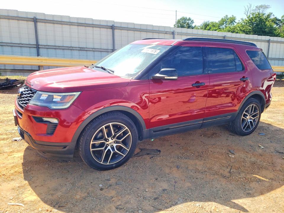 55871876 :رقم المزاد ، 1FM5K8GT2KGA08377 vin ، 2019 Ford Explorer مزاد بيع