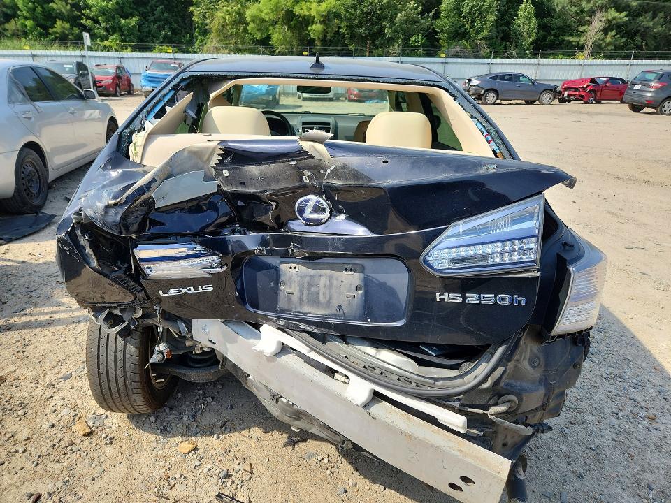 58916096 :رقم المزاد ، JTHBB1BA4A2007908 vin ، 2010 Lexus Hs مزاد بيع