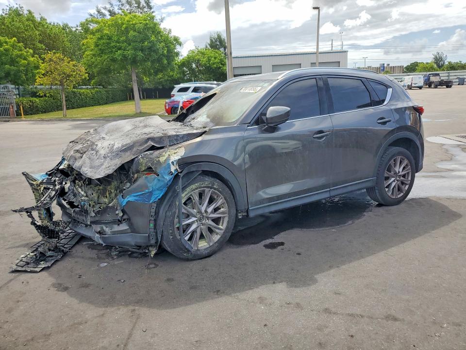 2019 Mazda Cx-5 მანქანა იყიდება აუქციონზე, vin: JM3KFADM7K1558023, აუქციონის ნომერი: 57001856