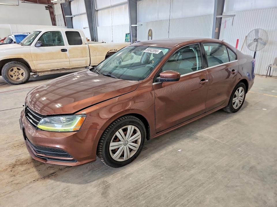 55042856 :رقم المزاد ، 3VW2B7AJXHM409308 vin ، 2017 Volkswagen Jetta مزاد بيع