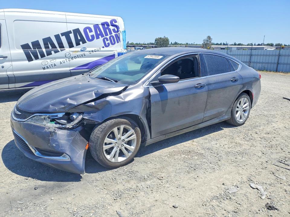 57943886 :رقم المزاد ، 1C3CCCAB0FN599729 vin ، 2015 Chrysler 200 مزاد بيع