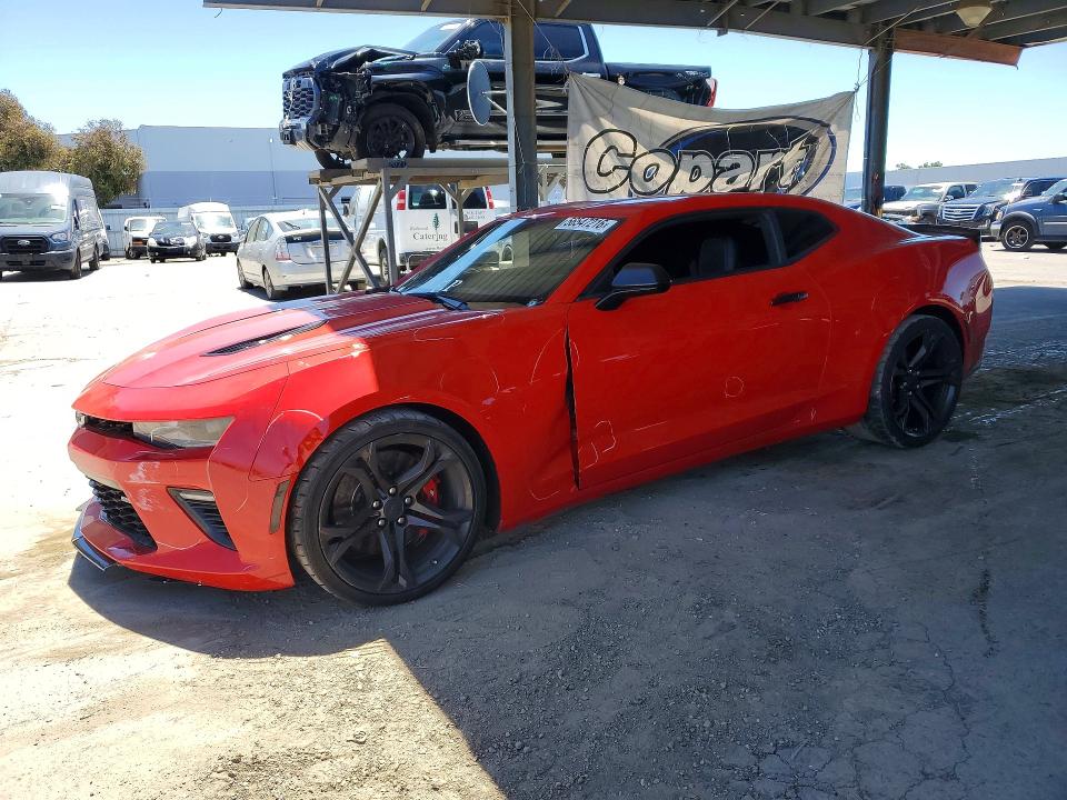 Продажа на аукционе авто 2018 Chevrolet Camaro, vin: 1G1FE1R79J0161765, номер лота: 56547216
