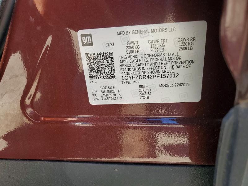 Продажа на аукционе авто 2023 Cadillac Xt4, vin: 1GYFZDR42PF157012, номер лота: 57856486