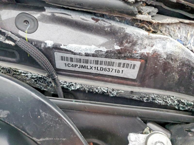 Aukcja sprzedaży 2020 Jeep Cherokee, vin: 1C4PJMLX1LD637181, numer aukcji: 57884156