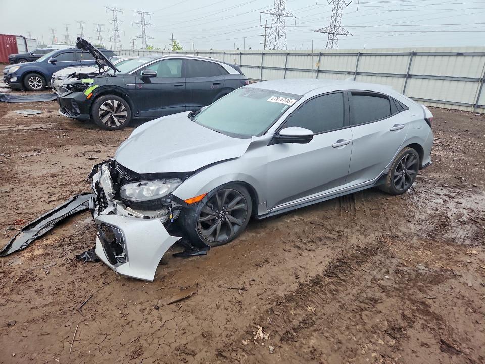 Auction sale of the 2019 Honda Civic, vin: SHHFK7H48KU209641, lot number: 57618786