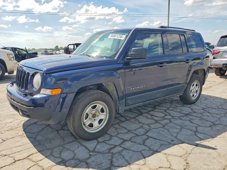 56661256 :رقم المزاد ، 1C4NJRBBXFD130472 vin ، 2015 Jeep Patriot مزاد بيع