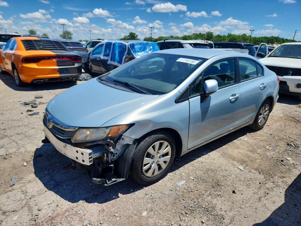 Продаж на аукціоні авто 2012 Honda Civic, vin: 19XFB2F5XCE367311, номер лоту: 57746156