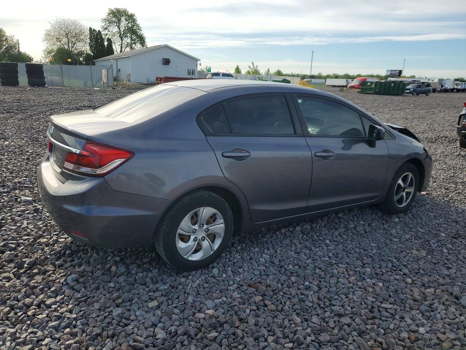 Продаж на аукціоні авто 2015 Honda Civic, vin: 19XFB2F54FE707623, номер лоту: 57655036
