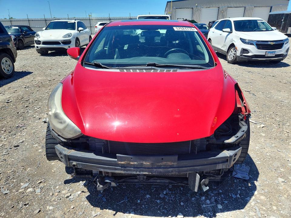 2014 Hyundai Elantra მანქანა იყიდება აუქციონზე, vin: KMHDH4AE1EU072638, აუქციონის ნომერი: 57024776