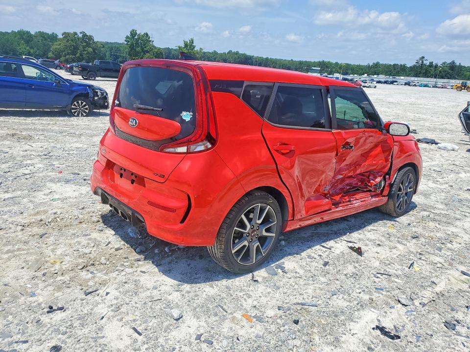 2020 Kia Soul მანქანა იყიდება აუქციონზე, vin: KNDJ53AF7L7005850, აუქციონის ნომერი: 54543776