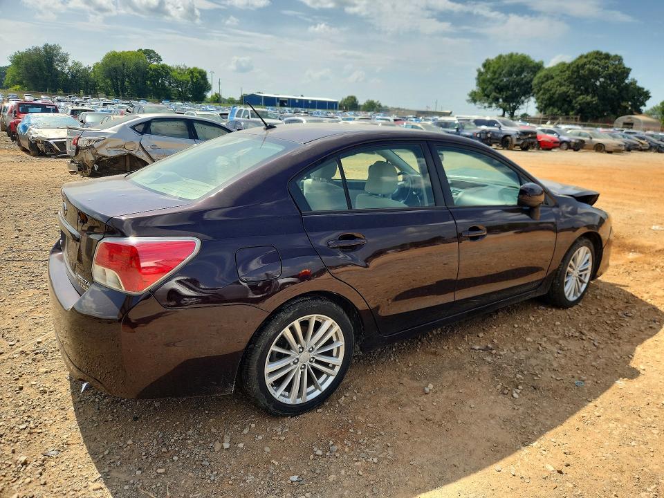 58633866 :رقم المزاد ، JF1GJAD65CH010065 vin ، 2012 Subaru Impreza مزاد بيع