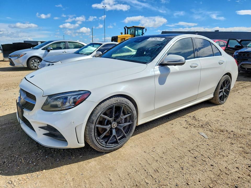 Продажа на аукционе авто 2021 Mercedes-benz C, vin: W1KWF8EBXMR651239, номер лота: 58296276