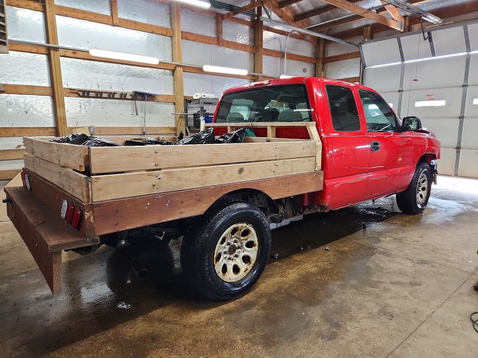 56755946 :رقم المزاد ، 1GCEK19V57Z100136 vin ، 2007 Chevrolet Silverado مزاد بيع