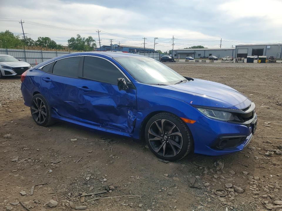 2020 Honda Civic მანქანა იყიდება აუქციონზე, vin: 2HGFC2F80LH549189, აუქციონის ნომერი: 55198616