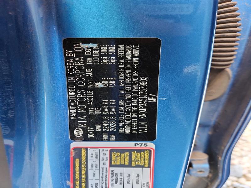 Aukcja sprzedaży 2018 Kia Soul, vin: KNDJP3A51J7579603, numer aukcji: 58462266