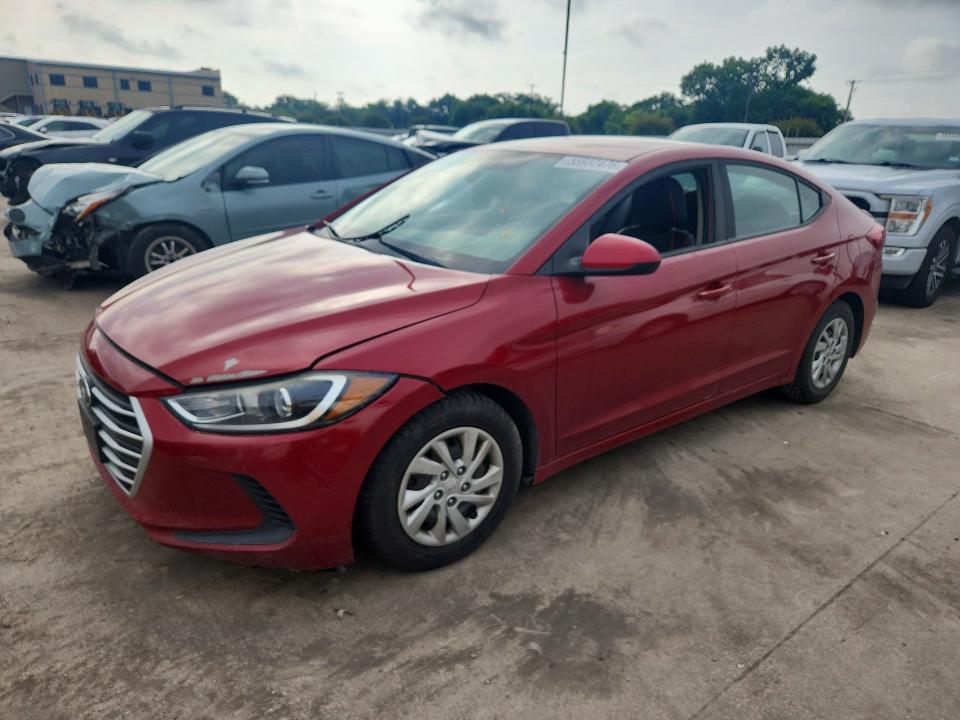 55937476 :رقم المزاد ، KMHD74LF5HU391554 vin ، 2017 Hyundai Elantra مزاد بيع