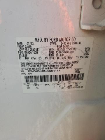 Aukcja sprzedaży 2013 Ford Edge, vin: 2FMDK3KC5DBB69113, numer aukcji: 57376896