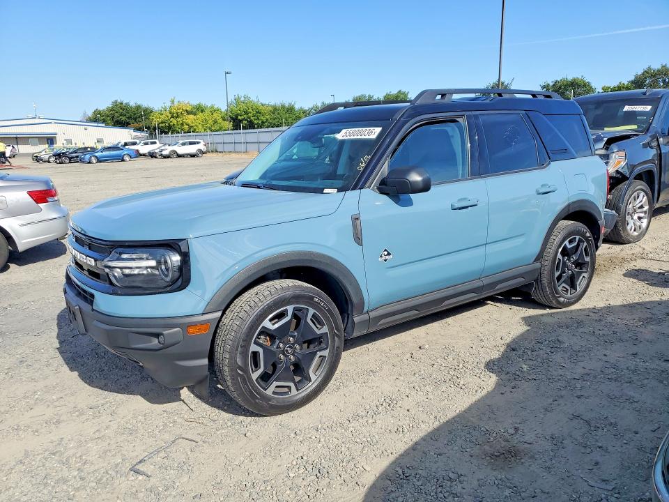 Aukcja sprzedaży 2022 Ford Bronco Sport, vin: 3FMCR9C68NRD11363, numer aukcji: 55808036