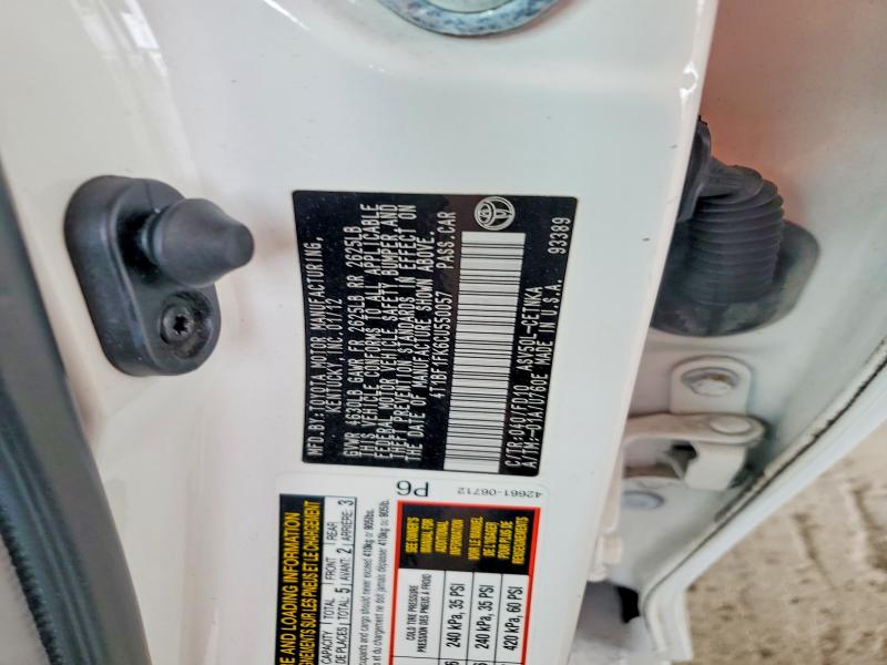 56140946 :رقم المزاد ، 4T1BF1FK6CU550057 vin ، 2012 Toyota Camry مزاد بيع