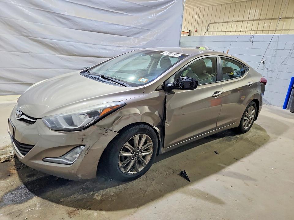 Продажа на аукционе авто 2014 Hyundai Elantra, vin: 5NPDH4AE1EH510492, номер лота: 55366196