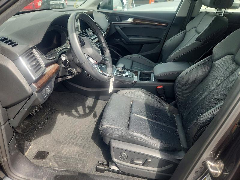 2019 Audi Q5 მანქანა იყიდება აუქციონზე, vin: WA1BNAFY6K2114695, აუქციონის ნომერი: 57042696
