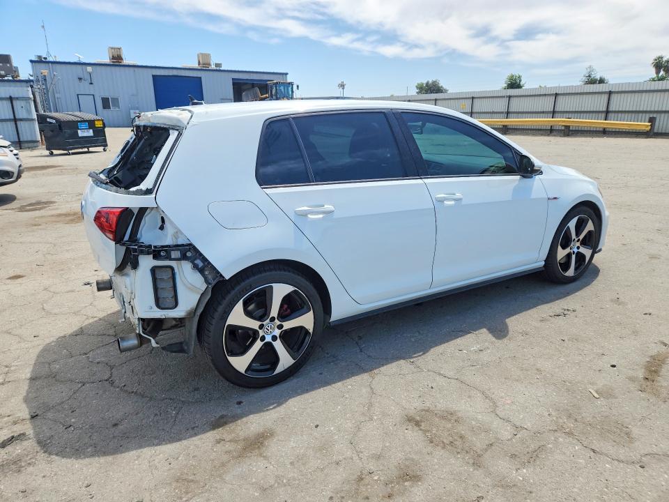 54906226 :رقم المزاد ، 3VW5T7AU4HM042927 vin ، 2017 Volkswagen Gti مزاد بيع