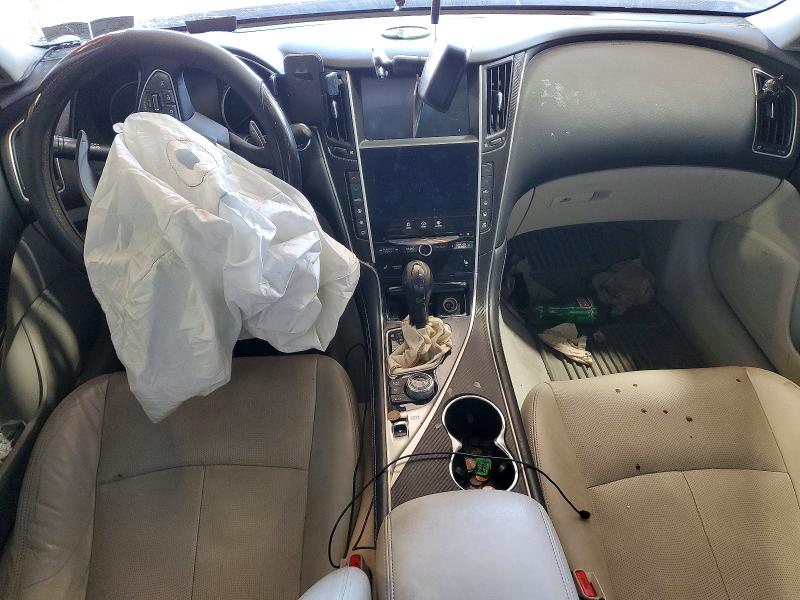 55912266 :رقم المزاد ، JN1BV7AR6FM390753 vin ، 2015 Infiniti Q50 مزاد بيع