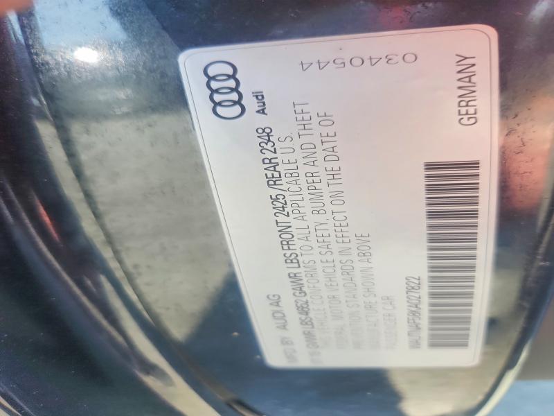 Aukcja sprzedaży 2019 Audi A5, vin: WAUTNAF58KA027822, numer aukcji: 55182046