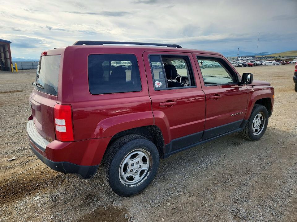 57687976 :رقم المزاد ، 1C4NJRBB1FD135673 vin ، 2015 Jeep Patriot مزاد بيع