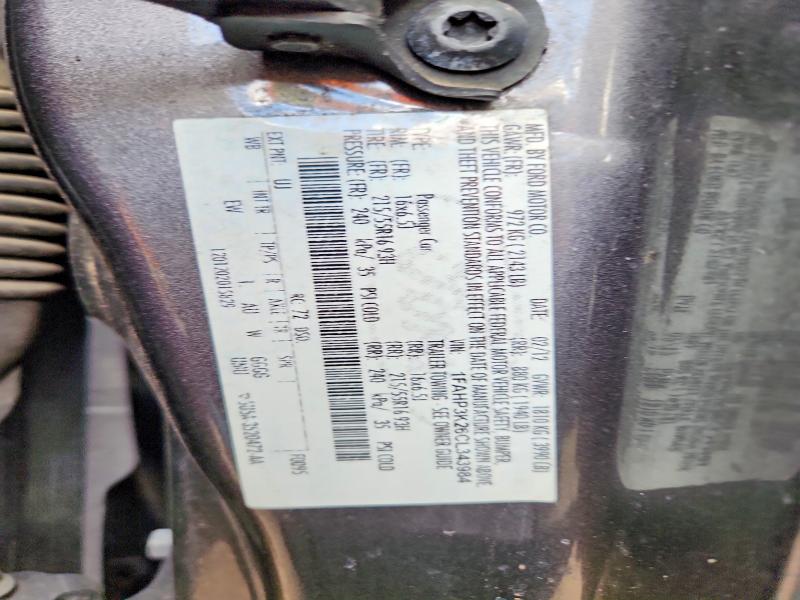 Aukcja sprzedaży 2012 Ford Focus, vin: 1FAHP3K26CL343984, numer aukcji: 57506956