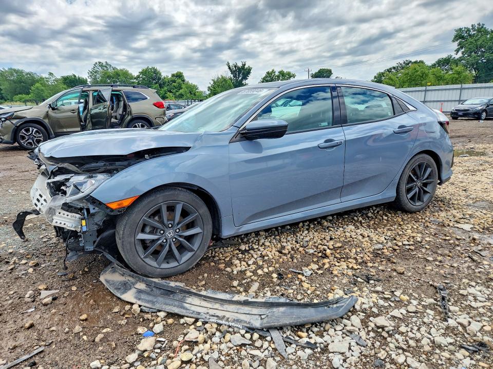 57059046 :رقم المزاد ، SHHFK7H67MU221400 vin ، 2021 Honda Civic مزاد بيع