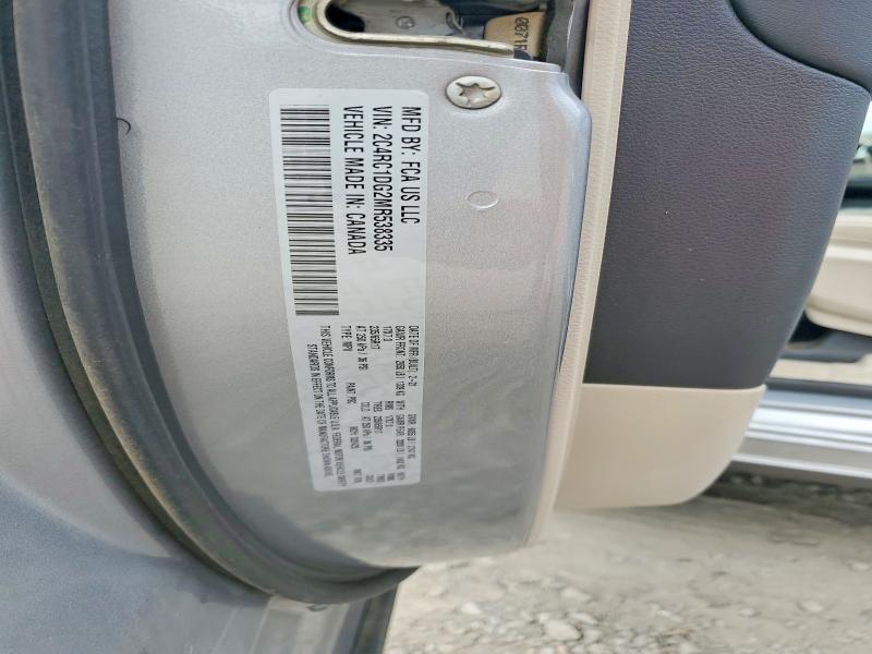 58742486 :رقم المزاد ، 2C4RC1DG2MR538335 vin ، 2021 Chrysler Voyager مزاد بيع